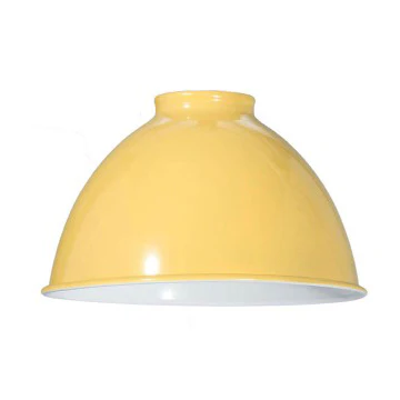 2-1/4 Inch Lip Fitter Industrial Style Metal Dome Shades, 7-1/16" Dia. - Choice of Color (08350B) - Image 11