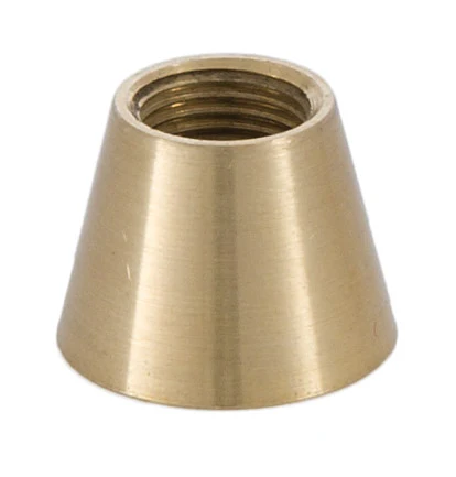 7/16 Inch Small Tapered Brass Coupling 1/8 Tap (21165U)