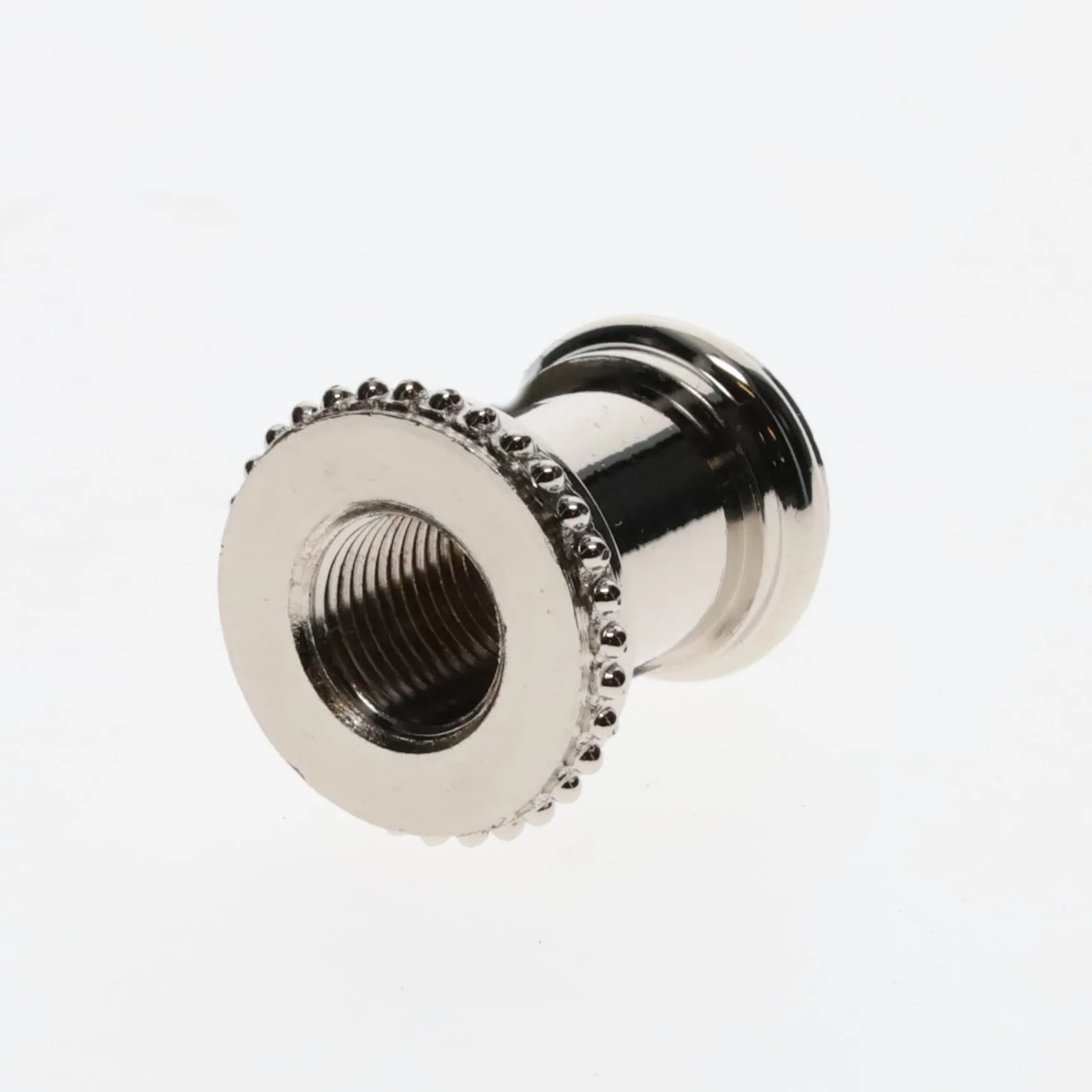7/8" ht., Nickel Plated Turned Brass Neck, 1/8 F Tap (10946N) - Image 2