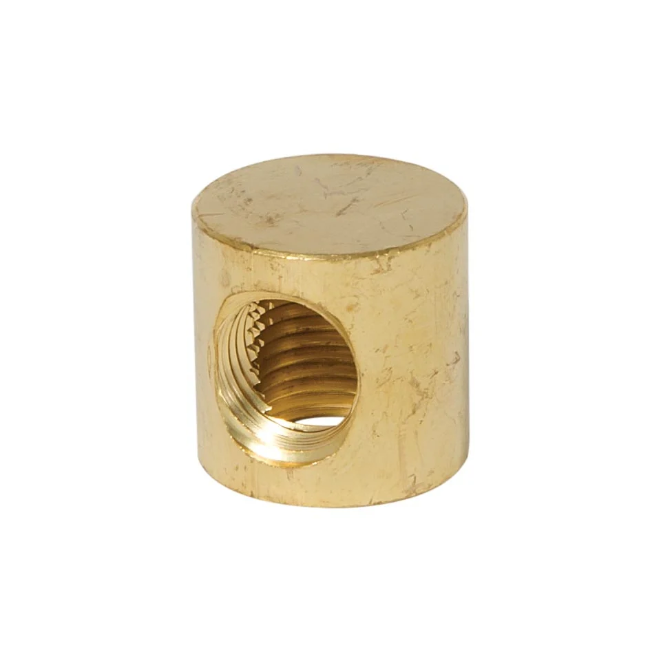 7/8 Inch Tall Brass Unfinished Arm Back, 1/4F (21236U)