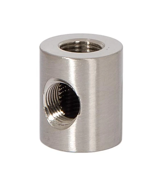 7/8 Inch Tall Satin Nickel Finish 3-Way Brass Armback, 1/8F Tap (21208SN)