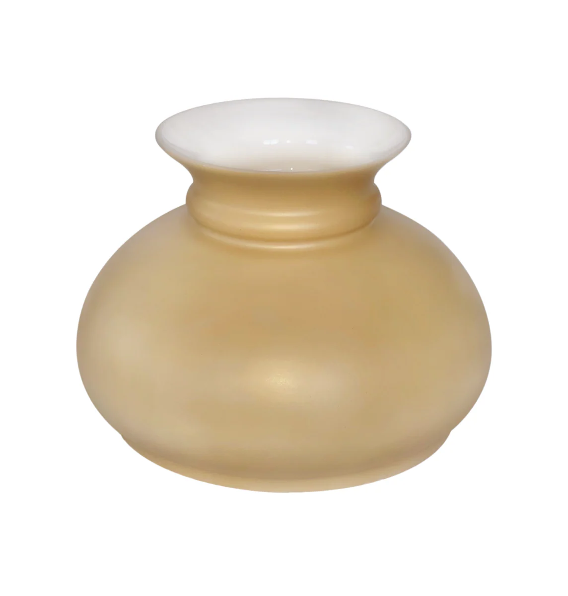 Opal Plain Top Student Shade, Beige Background, 7 inch fitter (00508)