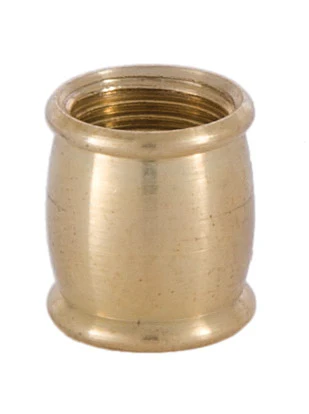 9/16 Inch Brass Barrel Coupling 1/8 Tap (21135U)