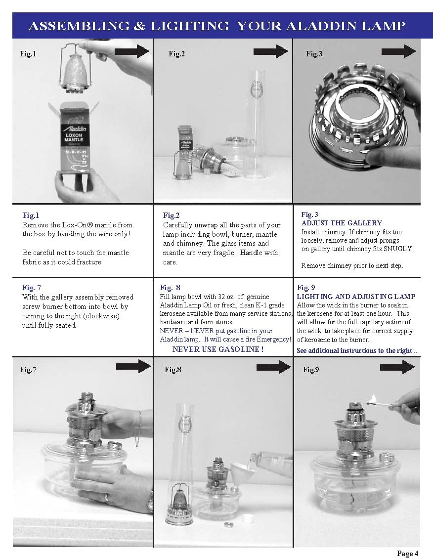 Aladdin Lox-On Mantle for Models 12, A, B, C, No. 21C, No. 23 and No. R150 (29800) - Image 6