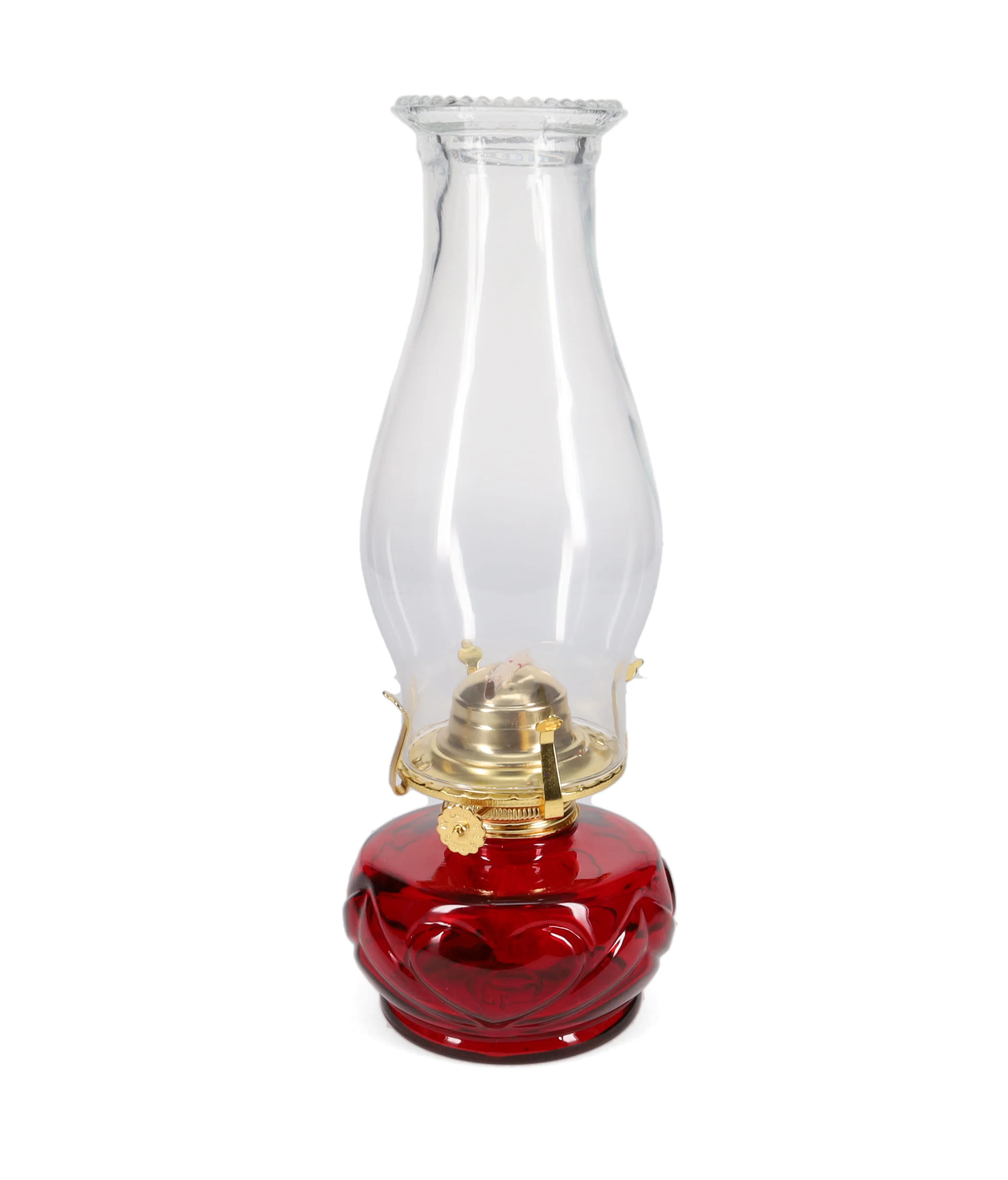 Red United Hearts Finger Lamp with Brass Plated Hardware (67470RB) - Image 3
