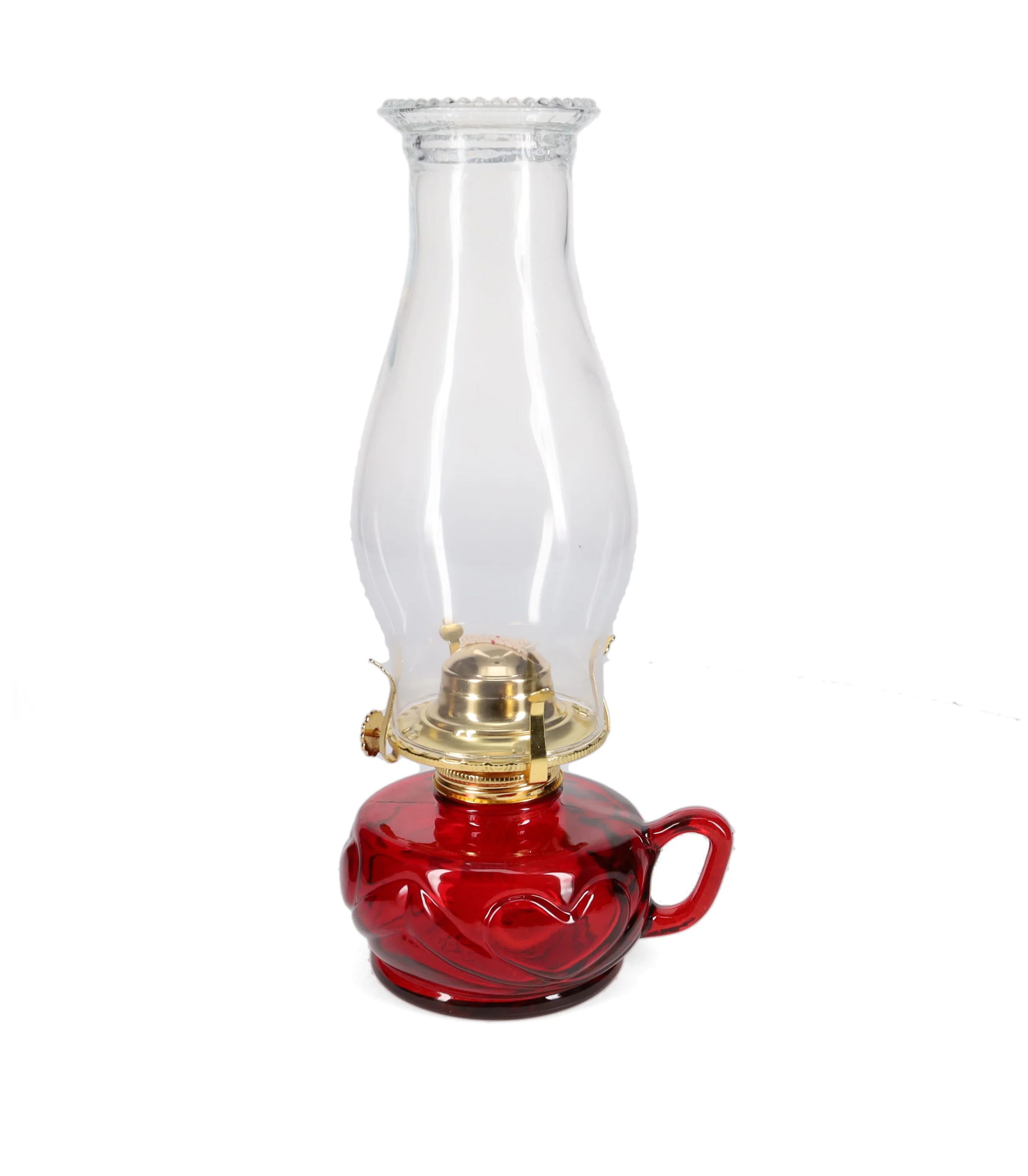 Red United Hearts Finger Lamp with Brass Plated Hardware (67470RB) - Image 5