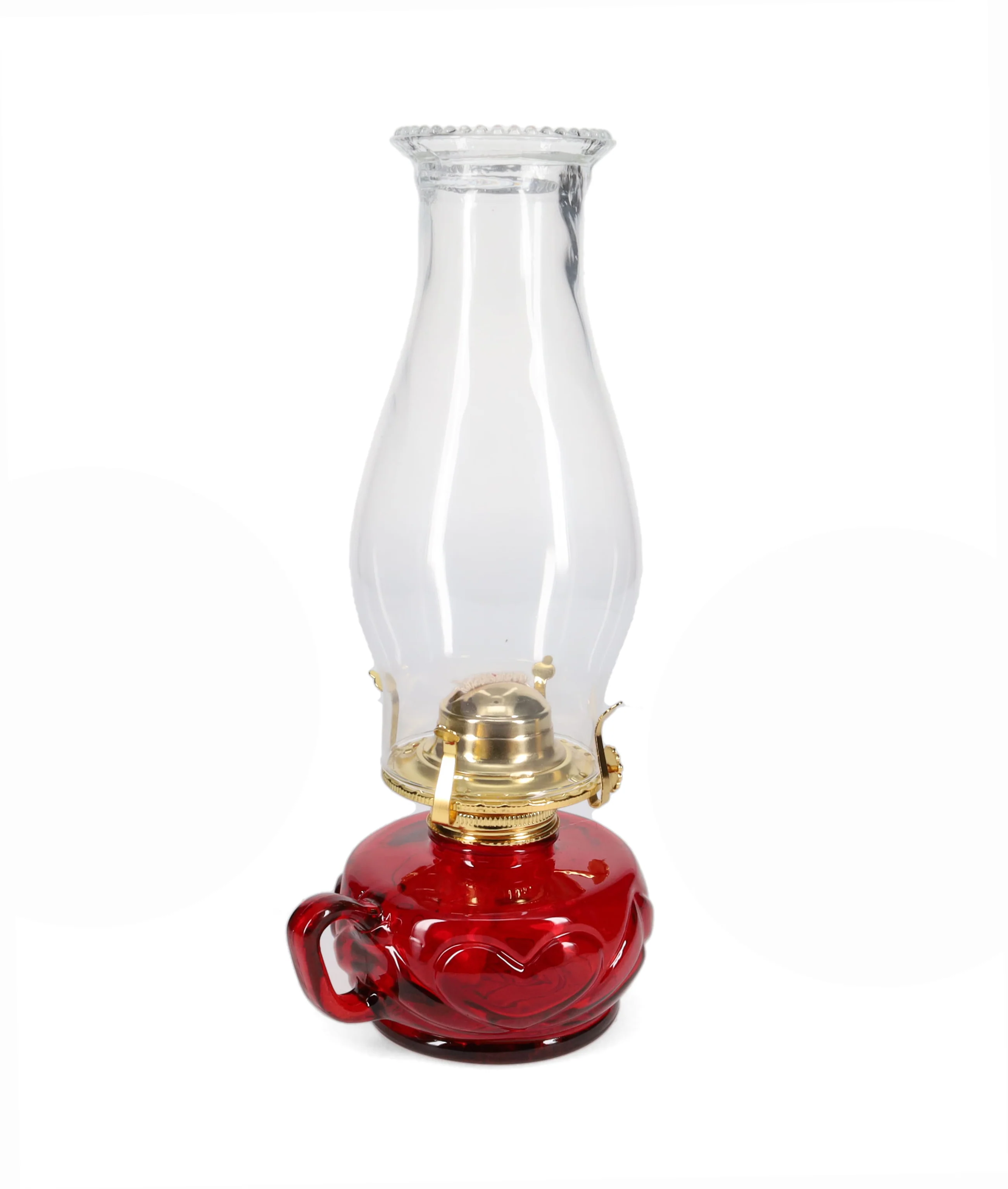 Red United Hearts Finger Lamp with Brass Plated Hardware (67470RB) - Image 8