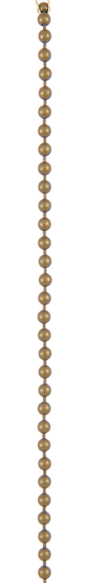 Antique Brass Beaded Chain #6 Size (48600A)