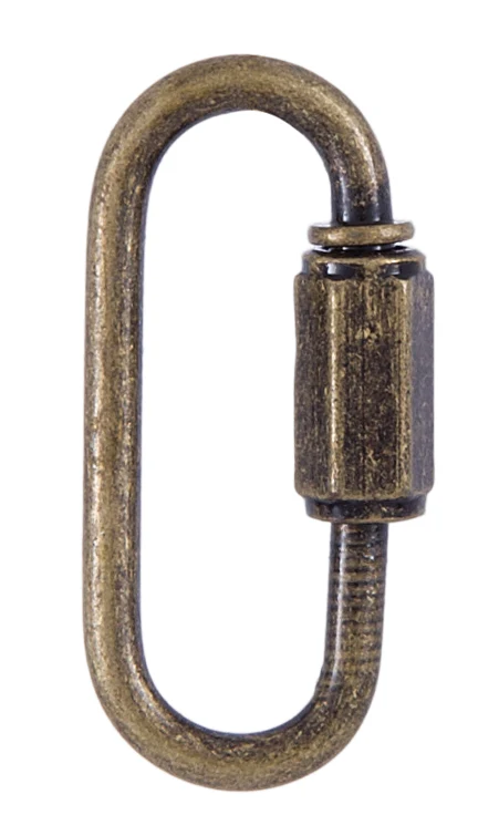Antique Brass Finish Chain Connecting Link (12940A)