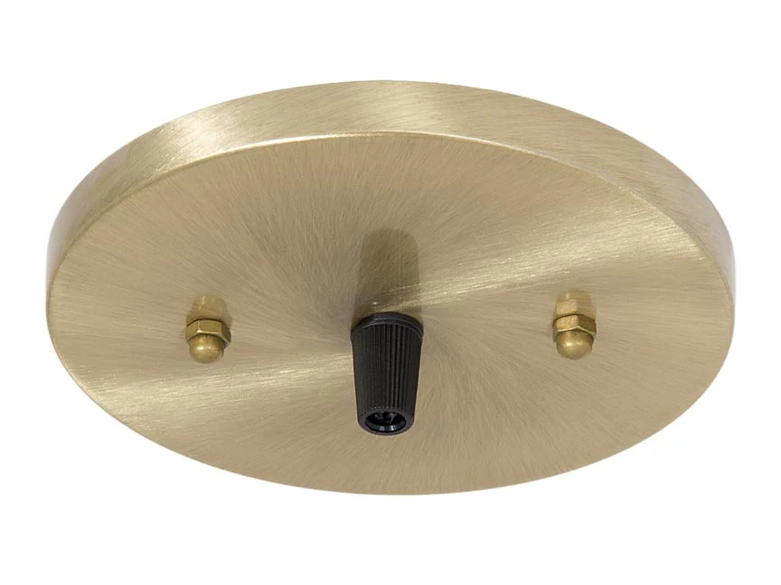 Antique Brass Finish, Modern Shallow Canopy Kit (11783A)