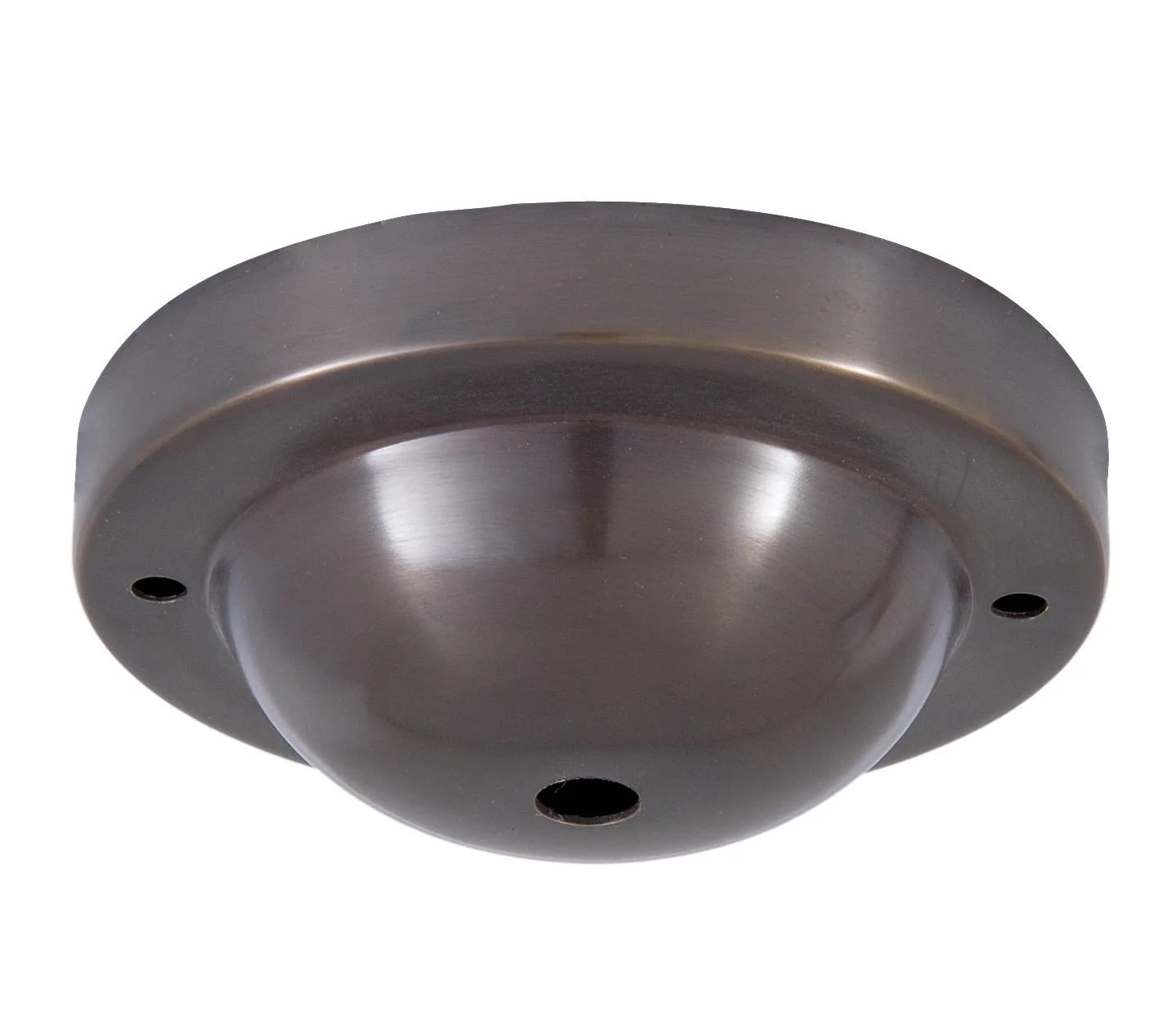 Deep Dome Shape Antique Bronze Canopy & hardware kit with matching finish (11716B) - Image 4