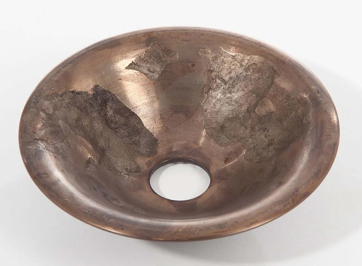 Antique Bronze Finish Cast Brass Screw Collar Canopy (11853B) - Image 2