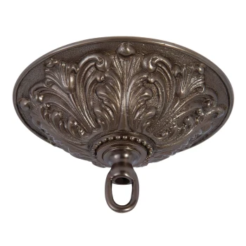 5-1/2" Diameter Ceiling Canopy kit, Die Cast Brass Material, Antique Bronze Finish (11877B)