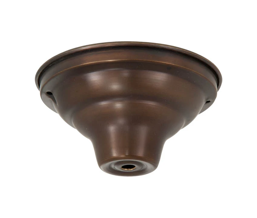 Antique Bronze Fixture Canopy, 5 1/4" dia. (11830A)