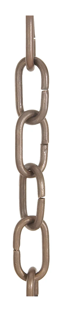 Antique Finish, Straight Side Oval Brass Chain (12983A) - Image 2