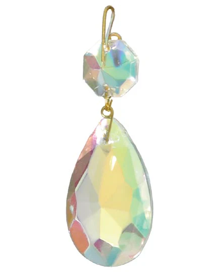 1 1/2" (38mm) Aurora Borealis Pendalogue, ~2-5/8" overall length (55090A)