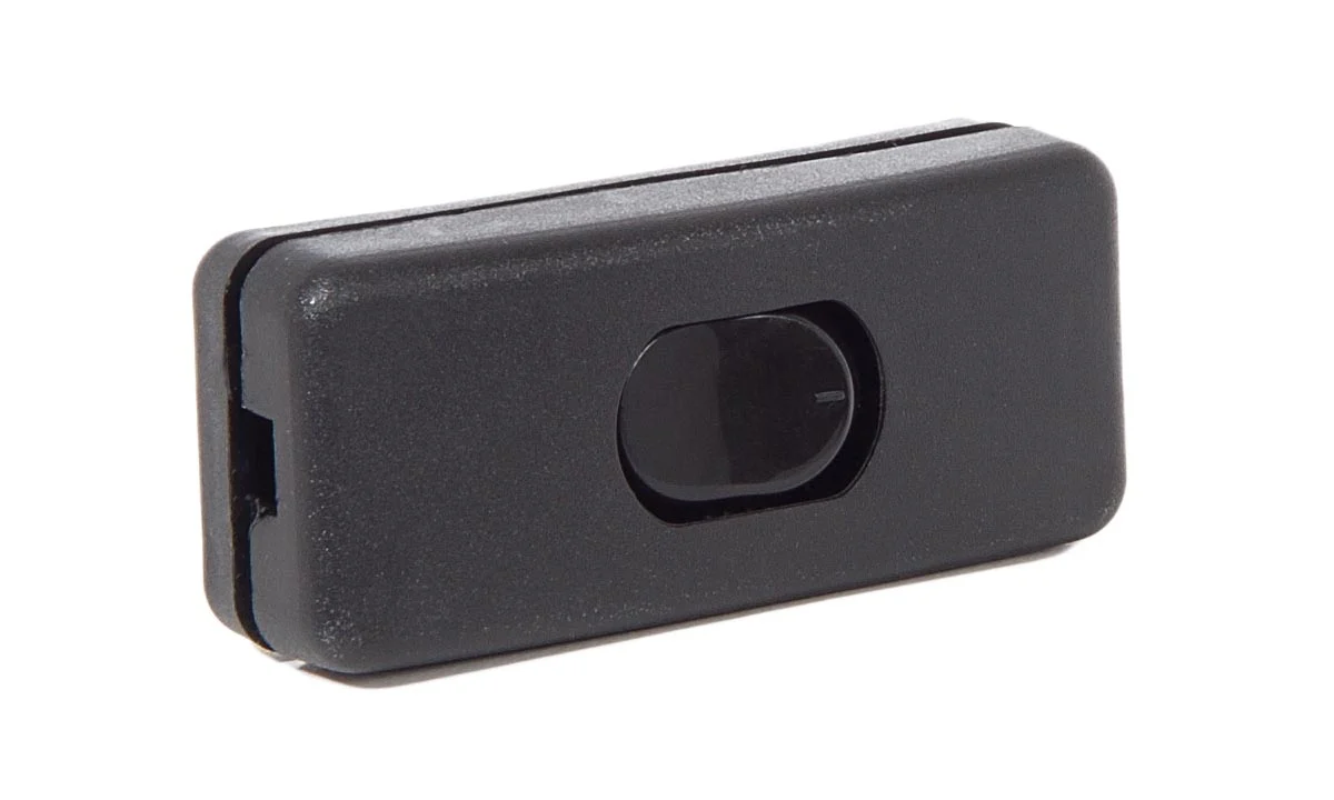 1" Wide Black Plastic In-Line Toggle Switch For SPT 1 and 2 (48425B) - Image 3