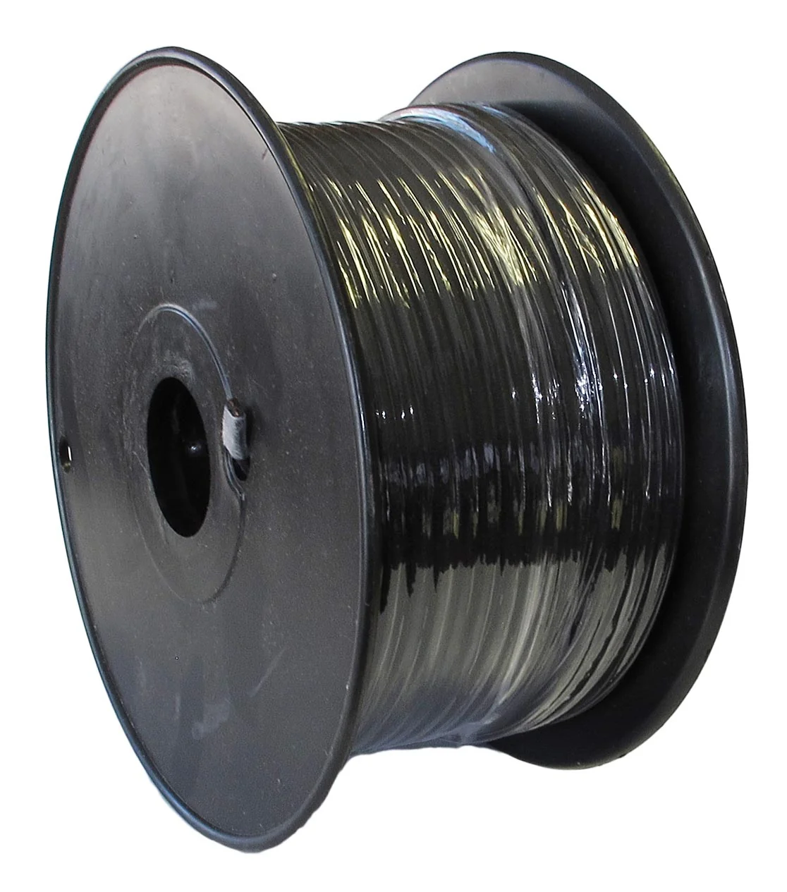 Black PVC 3-wire Medium Duty SVT Spooled Lamp Cord - Lamp Wire (46627) - Image 2