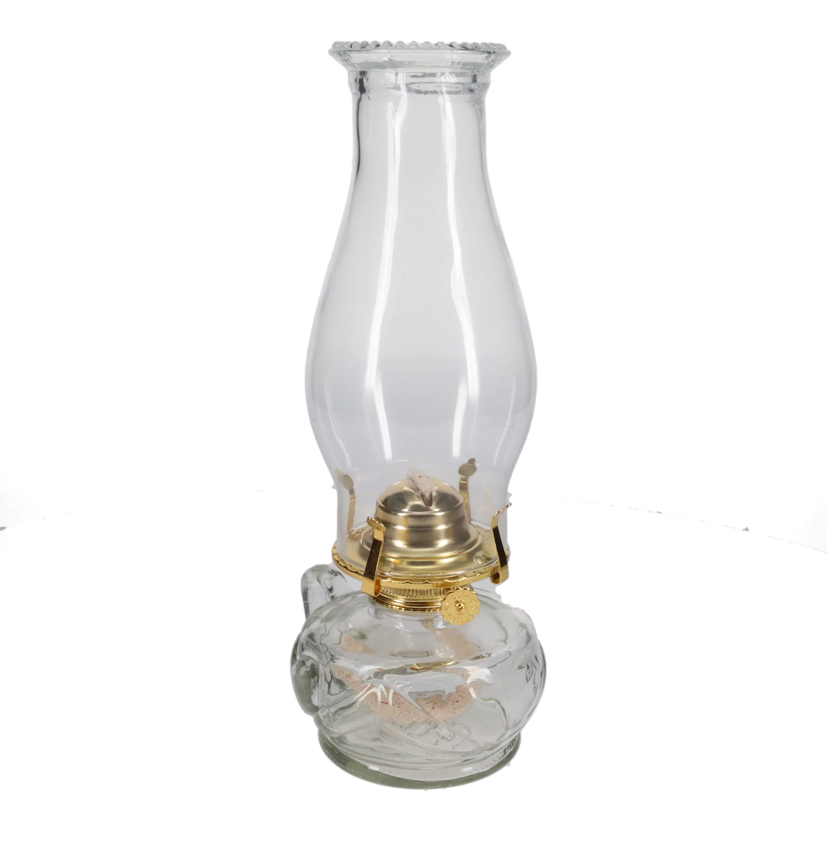 Clear United Hearts Finger Lamp with Brass Plated Hardware (67470CB) - Image 2