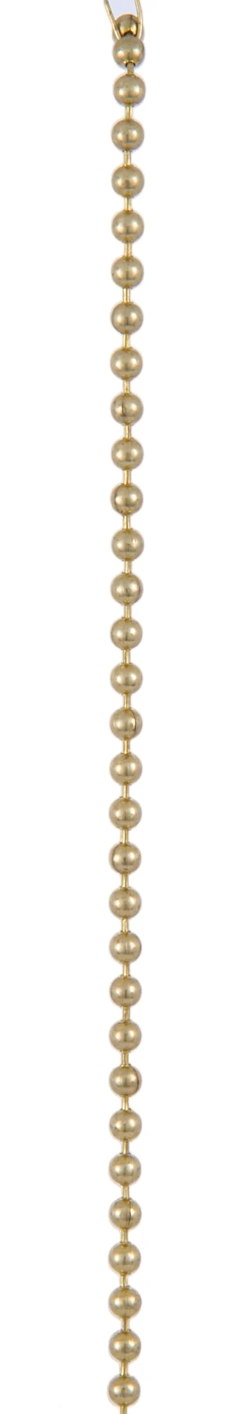Brass Beaded Chain #6 Size (48600)