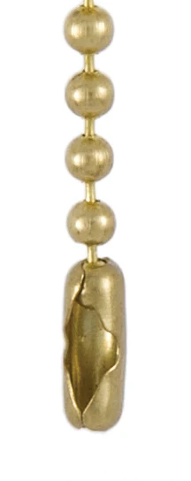 #6 Brass Chain Connector, Brass Finish (48601)