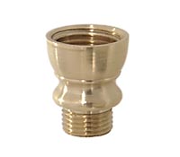 3/4" Brass Cut Nozzle, 1/4F (1/2" diameter) x 1/8M (3/8" diameter) (20819U)