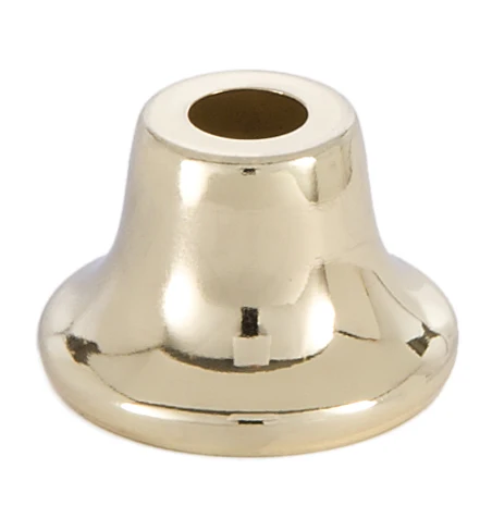 Brass Finish Flared Steel Neck, 1/8 IP Slip (21161)