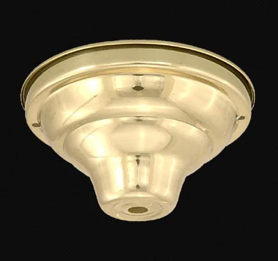 Brass Fixture Canopy, 5 1/4" dia. (11830)