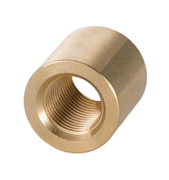 Brass Lamp Coupling, 5/8" Ht., 1/8F x 1/8F (21169U) - Image 2