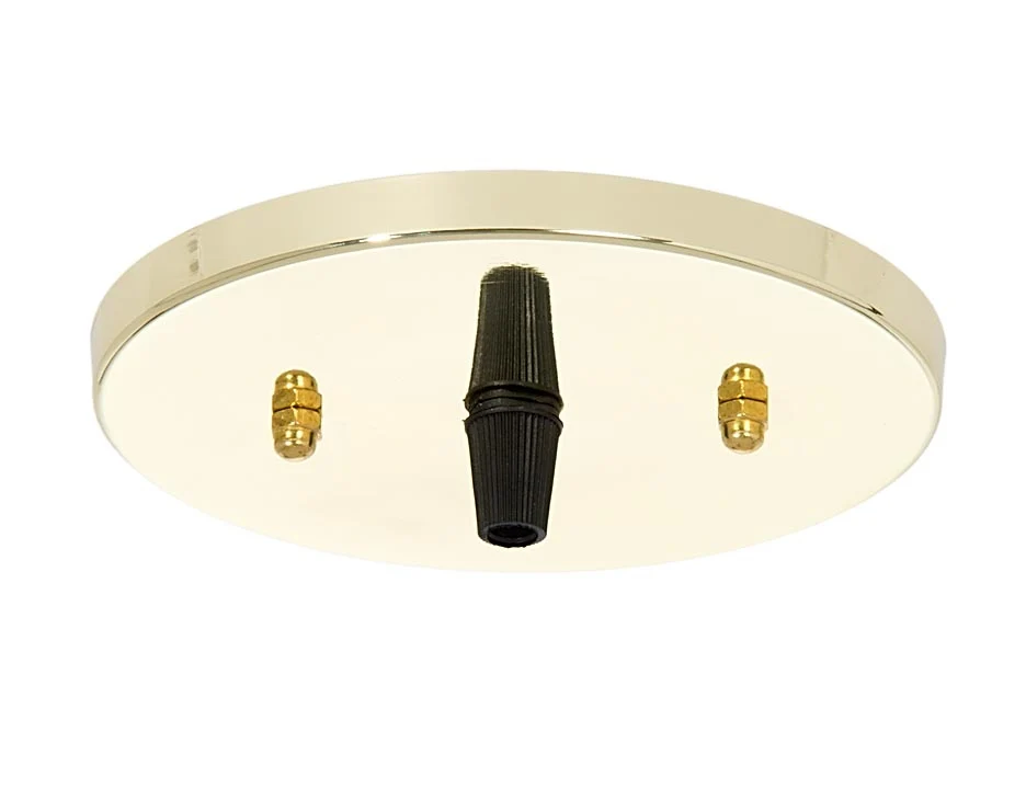 Brass Plated Modern Shallow Canopy Kit (11783)