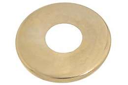 Brass Plated Steel Seating or Check Rings, your choice of 1/8IP slip (3/8" diameter) or 1/4IP slip (1/2" diameter), 17 sizes available (22499)