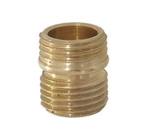 5/16" Long Brass Shoulder Nipple, 1/8IP (3/8" diameter) (22345)