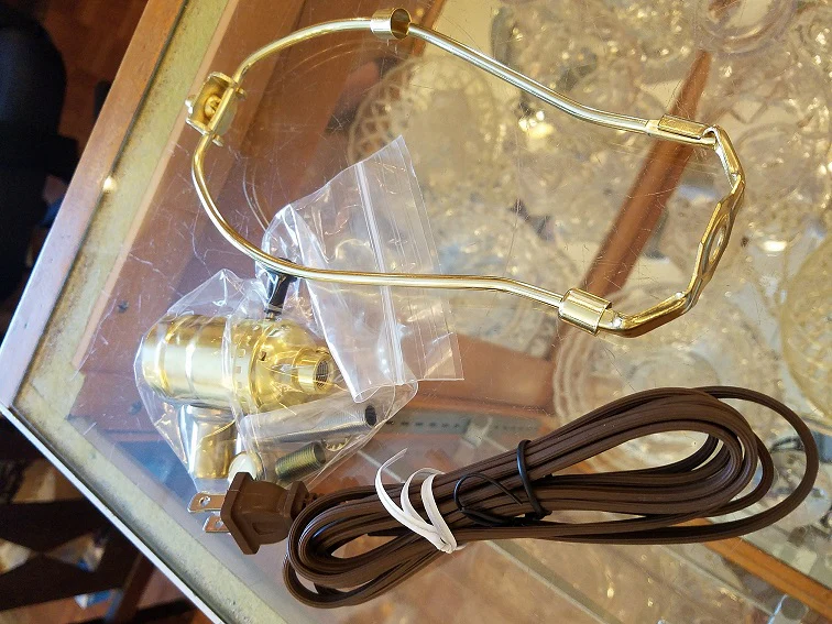 Brass Table Lamp Wiring Kit with 3-way Socket (30551P10) - Image 8