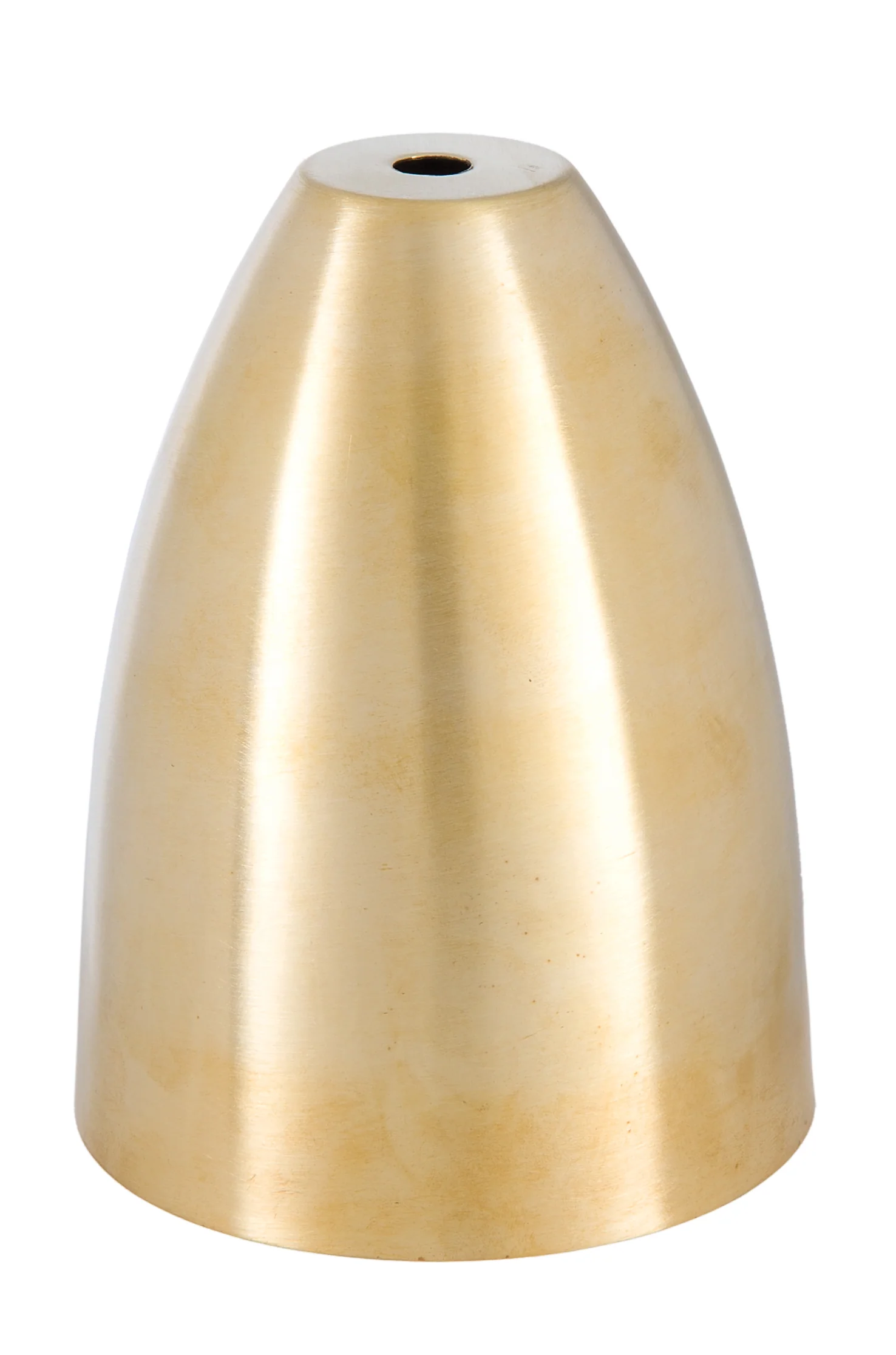 Bullet Shape Solid Spun Brass Modern Shade (08357U)