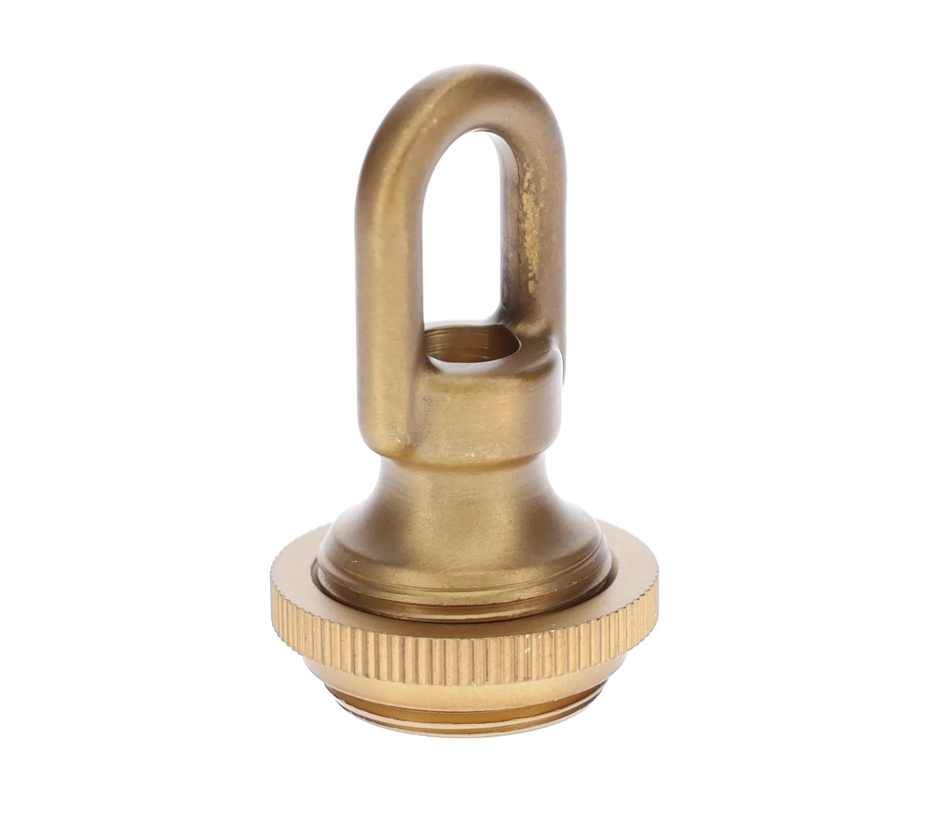 Cast Antique Brass Finish Screw Collar Canopy Set, 1/4F Tap, Mounting Hardware Kit (10951A) - Image 3