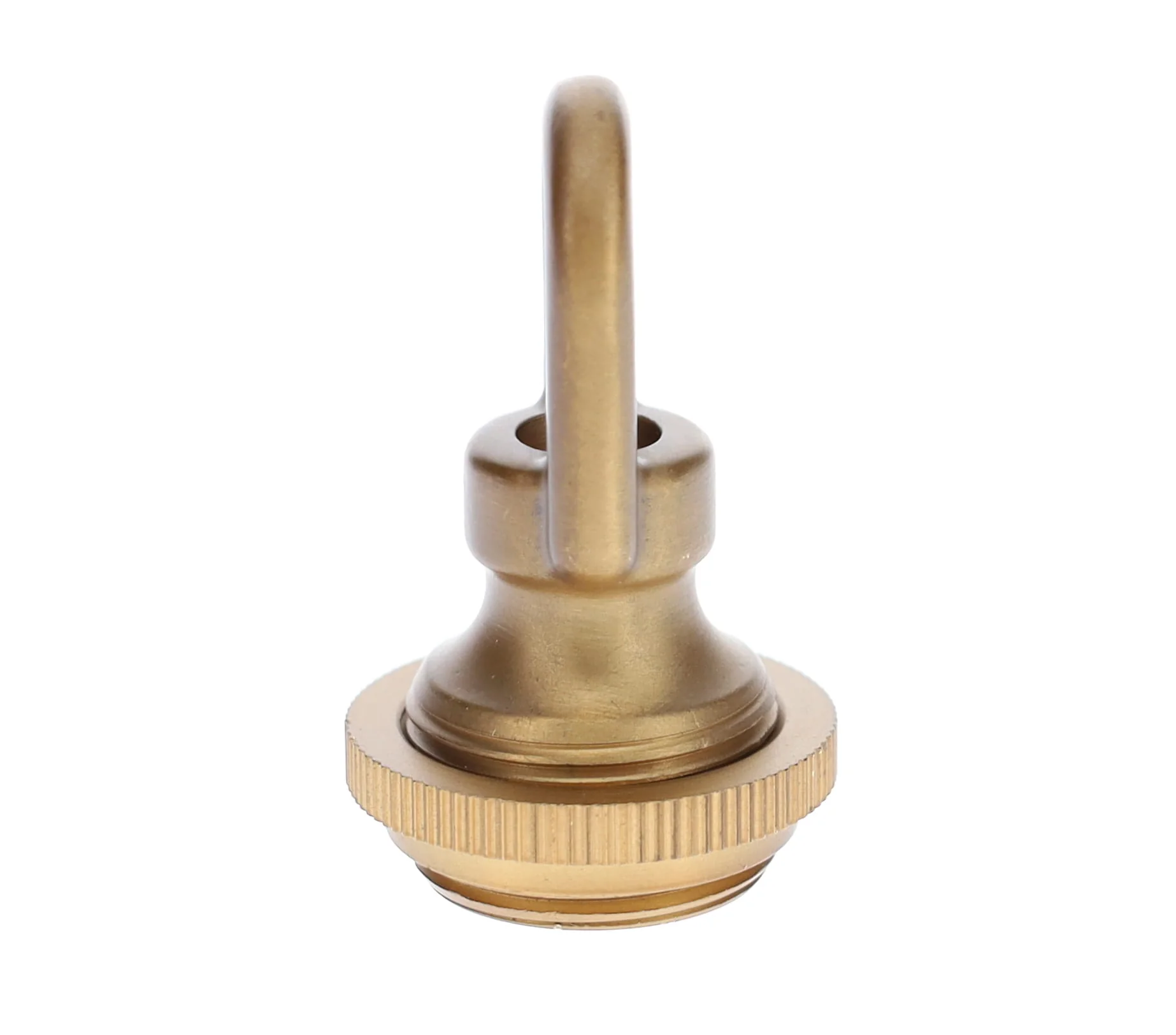 Cast Antique Brass Finish Screw Collar Canopy Set, 1/4F Tap, Mounting Hardware Kit (10951A) - Image 4