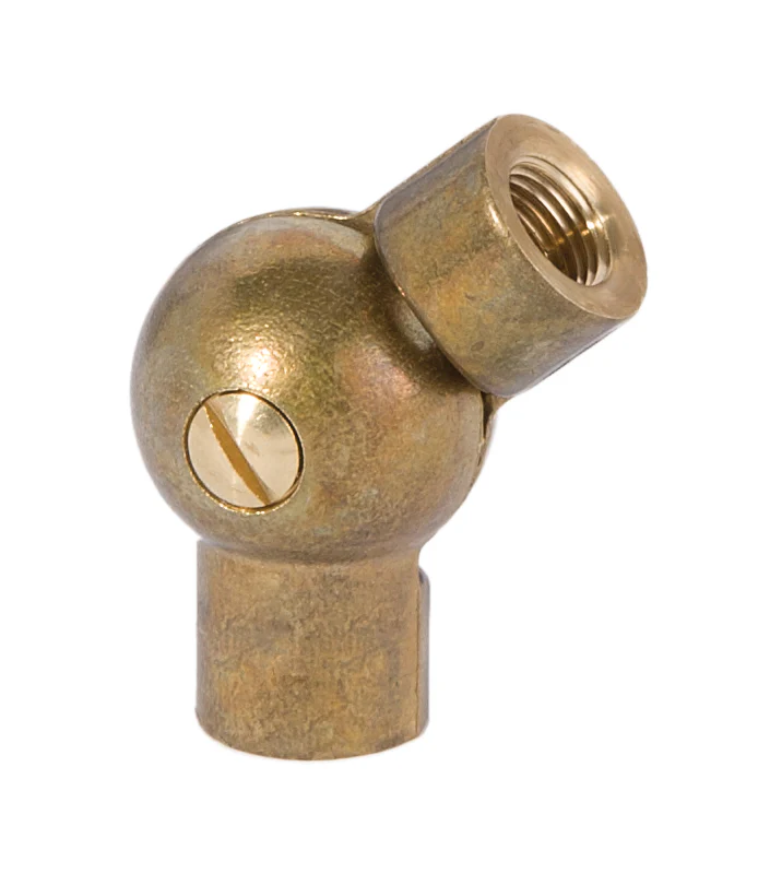 Cast Brass Swivel with Slot Screw, 1/8F X 1/8F (21104U)