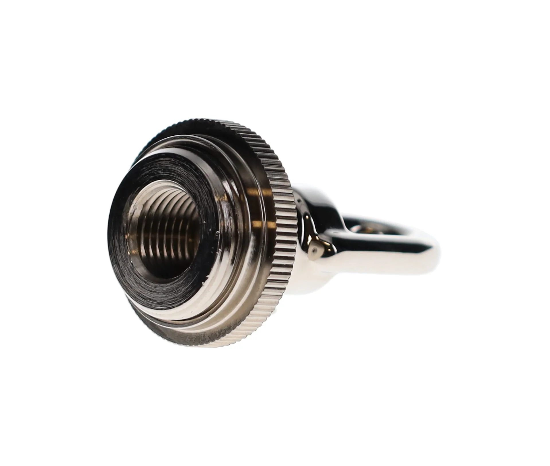 Cast Brass Nickel Screw Collar Canopy Set, 1/4F Tap, Mounting Hardware Kit (10951N) - Image 5