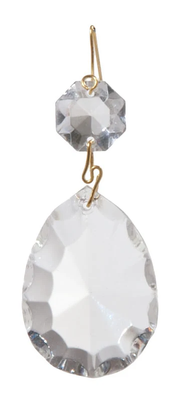 Clear Fire Polished Pendalogue, your choice of 1-1/2" or 2" sizes (54160)
