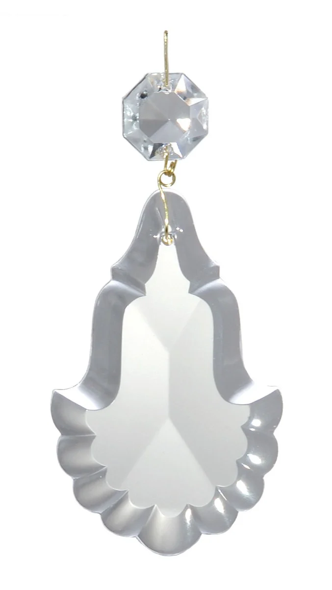 Clear French Pendalogue, 3" size, ~4" overall length (55133)