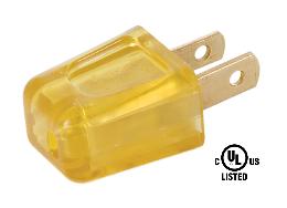 Clear Gold Polarized Quick Connect Lamp Plugs (48552) - Image 2