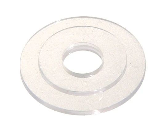 Clear Plastic Washer for Crystal Fixtures/Chandeliers (21985)