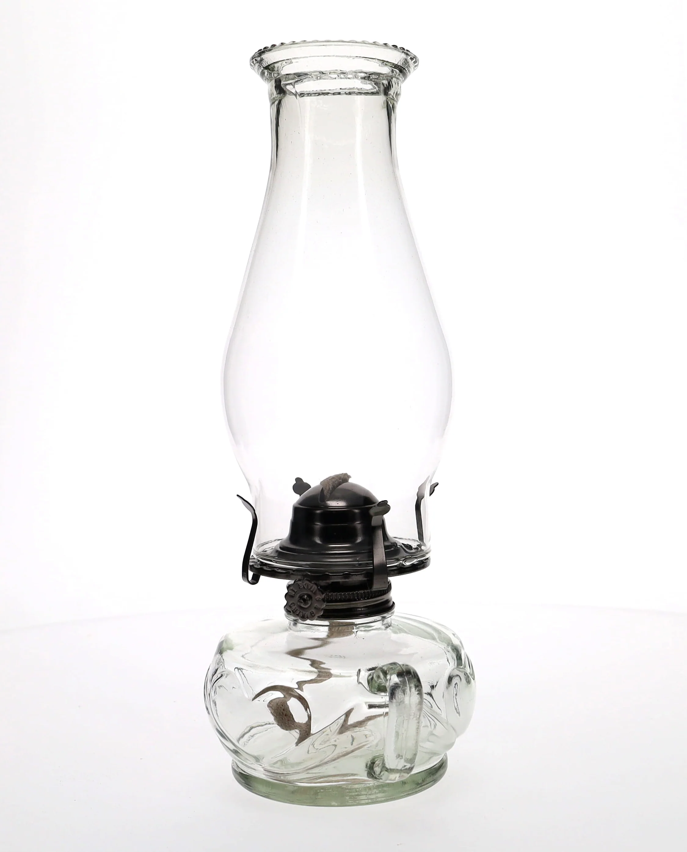 Clear United Hearts Finger Lamp with Antique Brass Hardware (67470CA) - Image 5