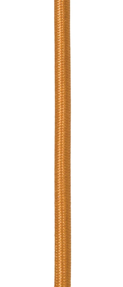Copper Color Rayon 18/3 SVT-B Covered Fabric Lamp Cord, 3-Wire, Choice of Length (46591) - Image 3
