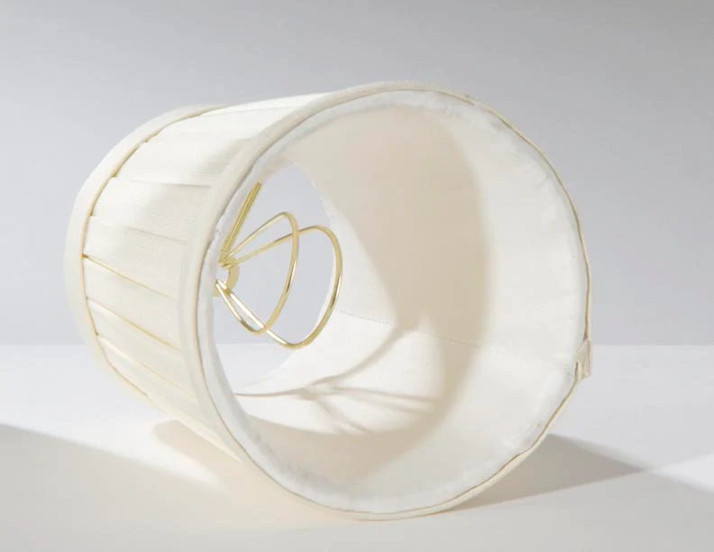 Eggshell Color, Softback Mini Pleat Chandelier Shade (00706E) - Image 2