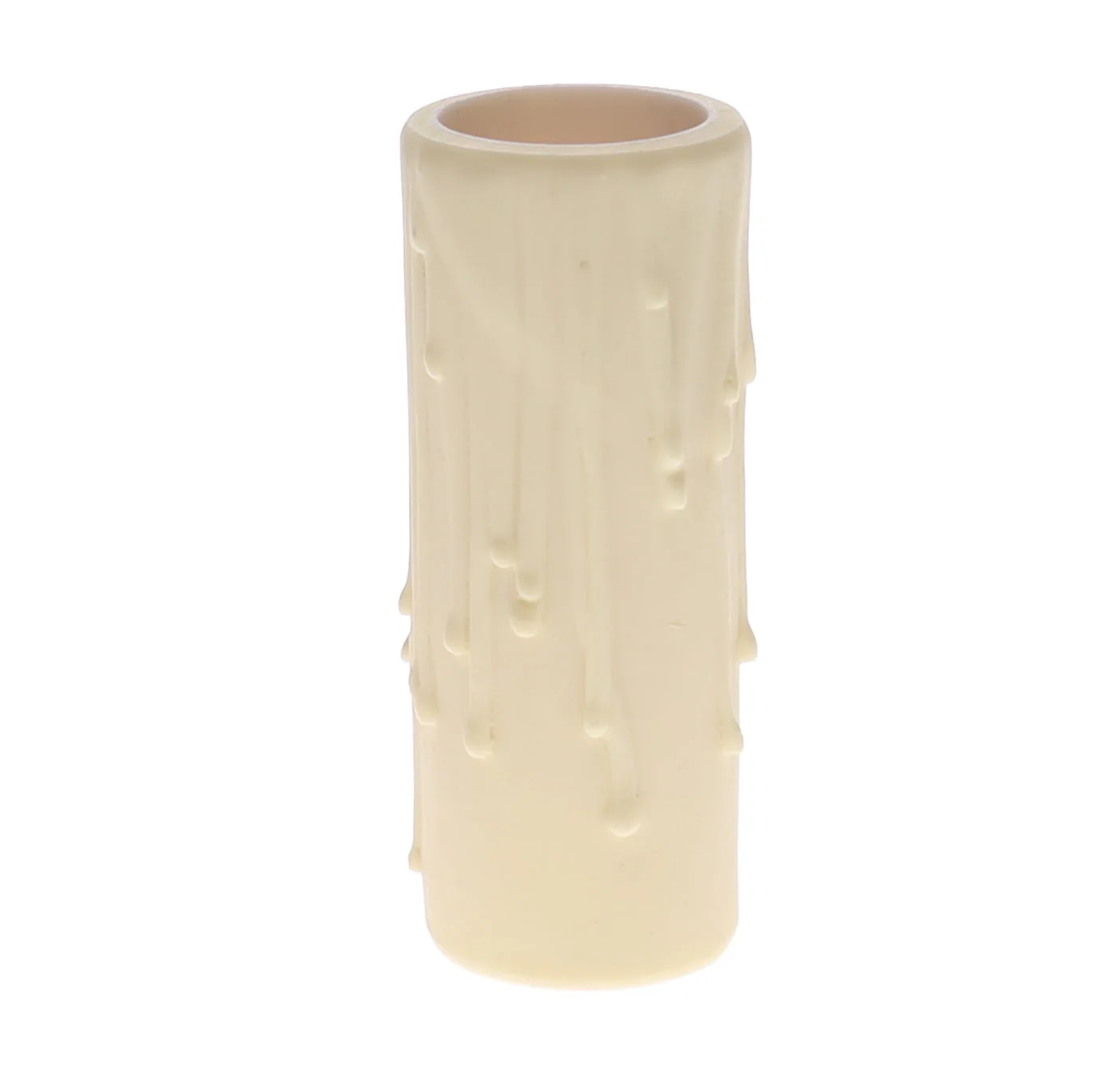 Cream Color Polybeeswax Candle Cover, Medium Size, Choice of Height (19912CD)