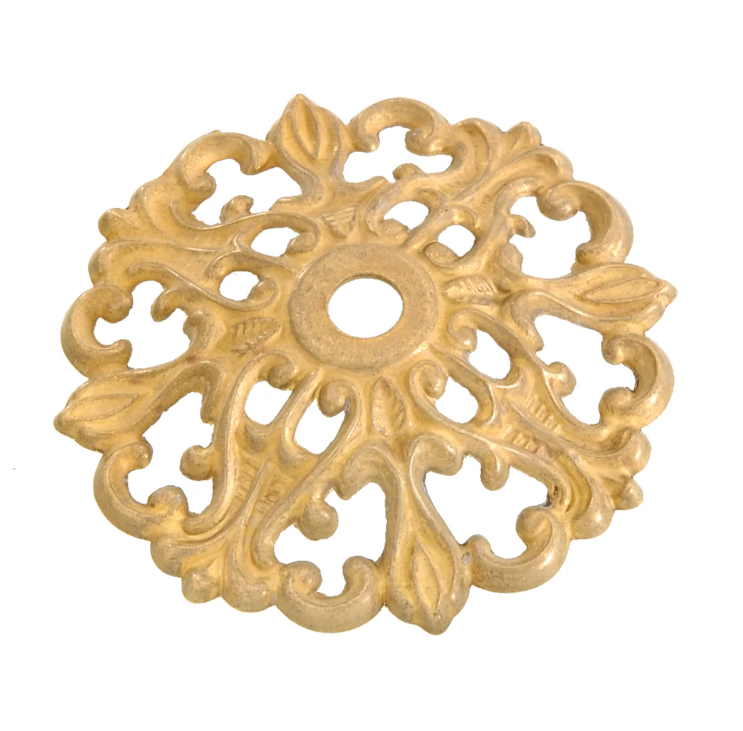Die Cast Brass Bobesche, 3 3/4" dia. (21859U)