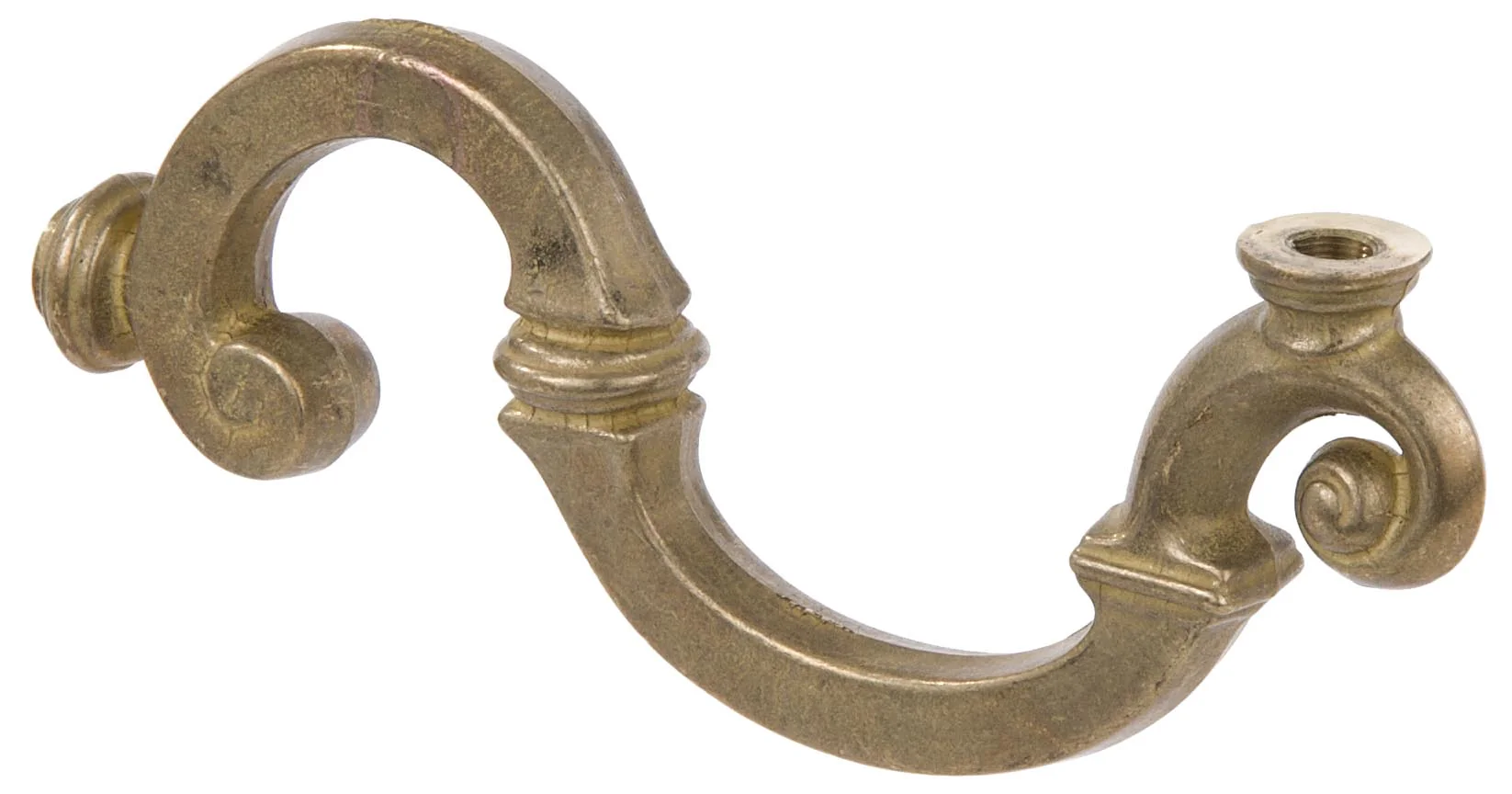 Die Cast Brass Lamp Arm, 8 5/8" long, 1/8F X 1/8F (11944U)