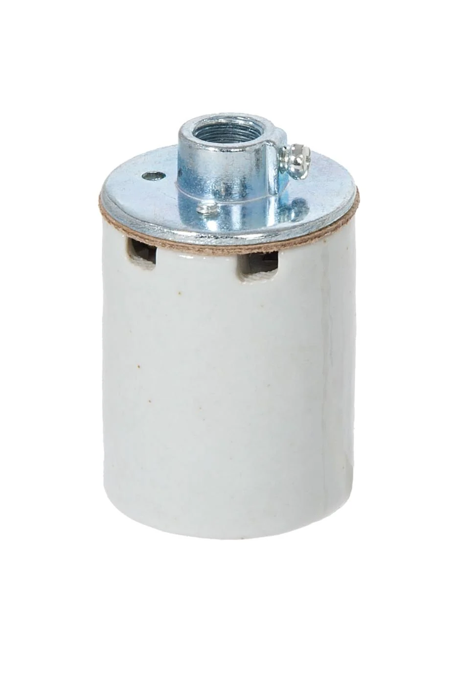 E-26 Keyless Glazed Porcelain Socket, 4KV Pulse Rated, 1/8IPS (47754) - Image 3
