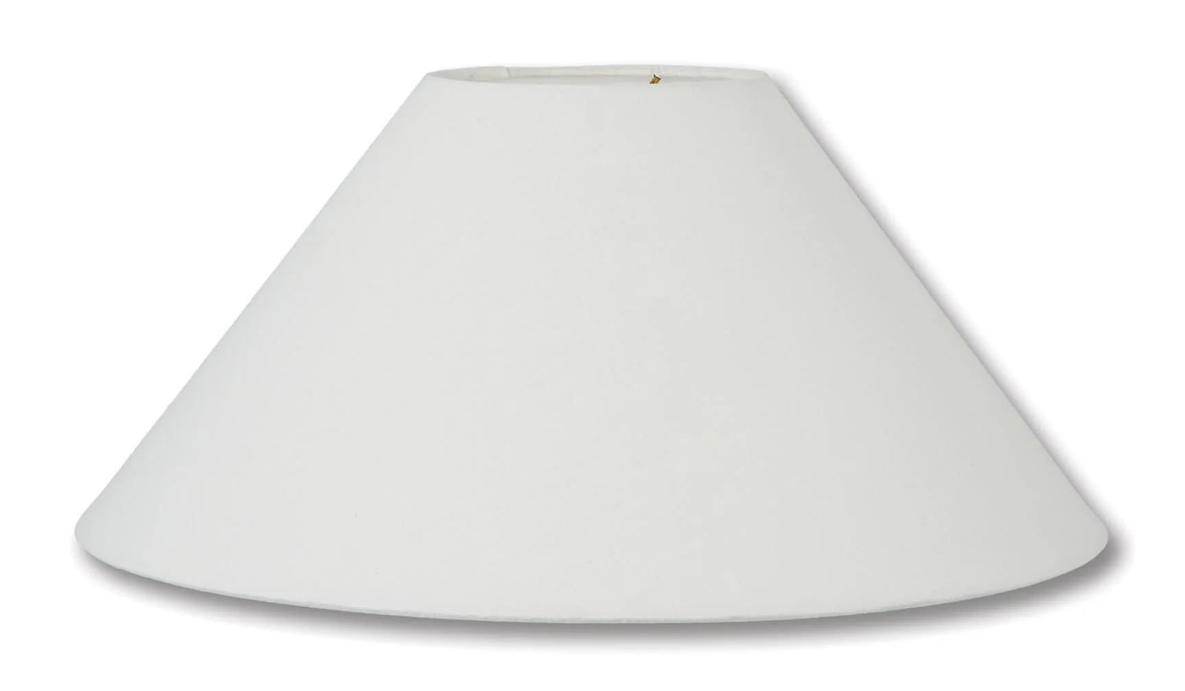 Flare Style Hardback Shades - Off White Color, 100% Fine Linen Material (06990F)
